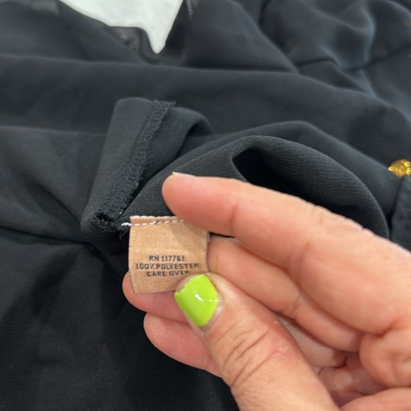 Speed Limit High-low sheer button down dress size 1X - Picture 8 of 8